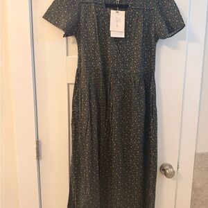 Christy Dawn Dark Floral Maxi Dress